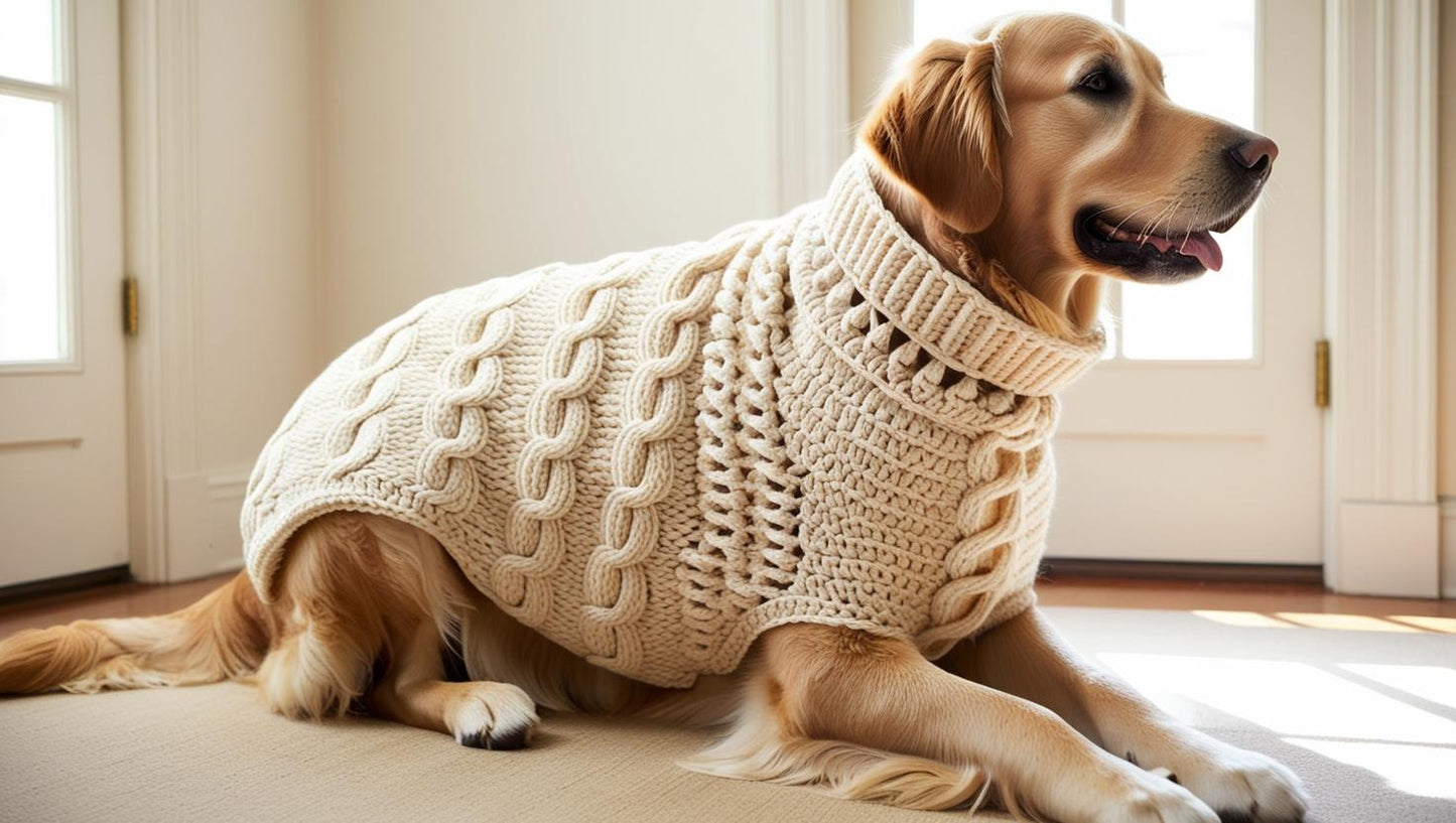 Bundle Sweaters Crochet Pattern TG L